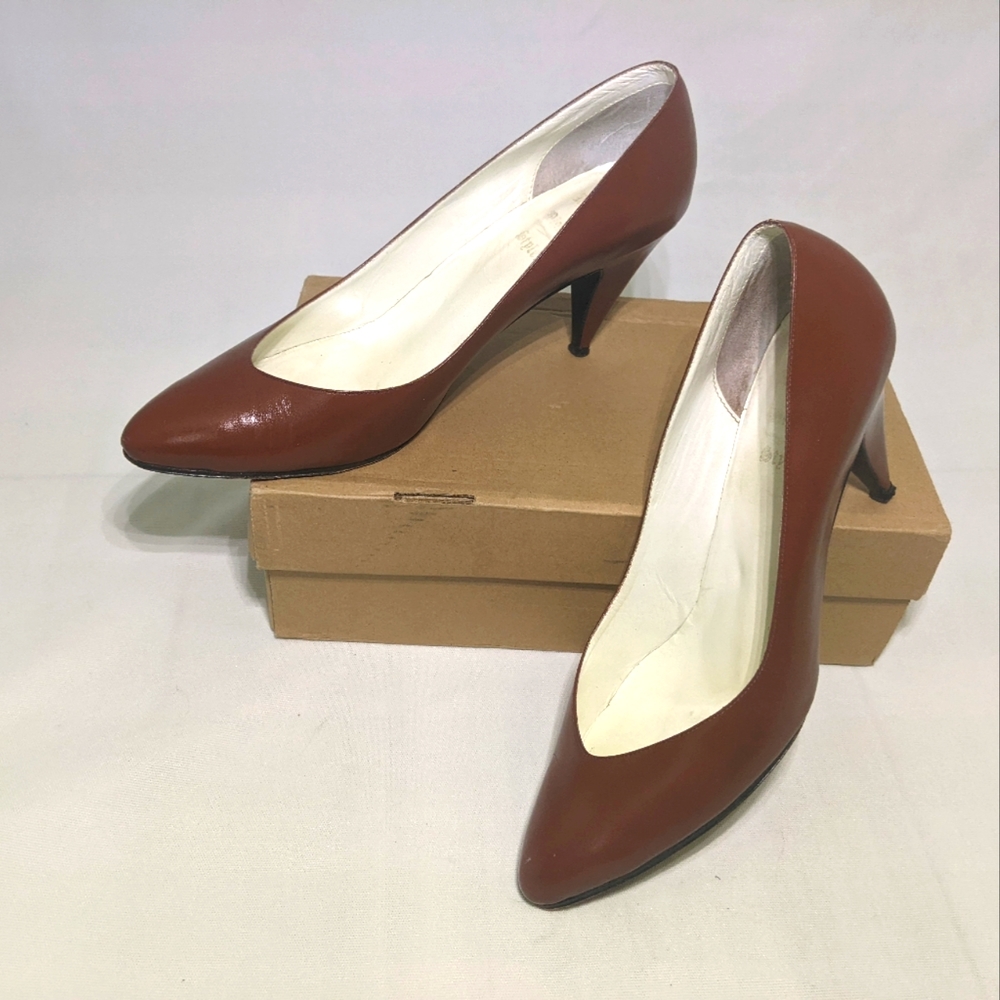 Brown heels